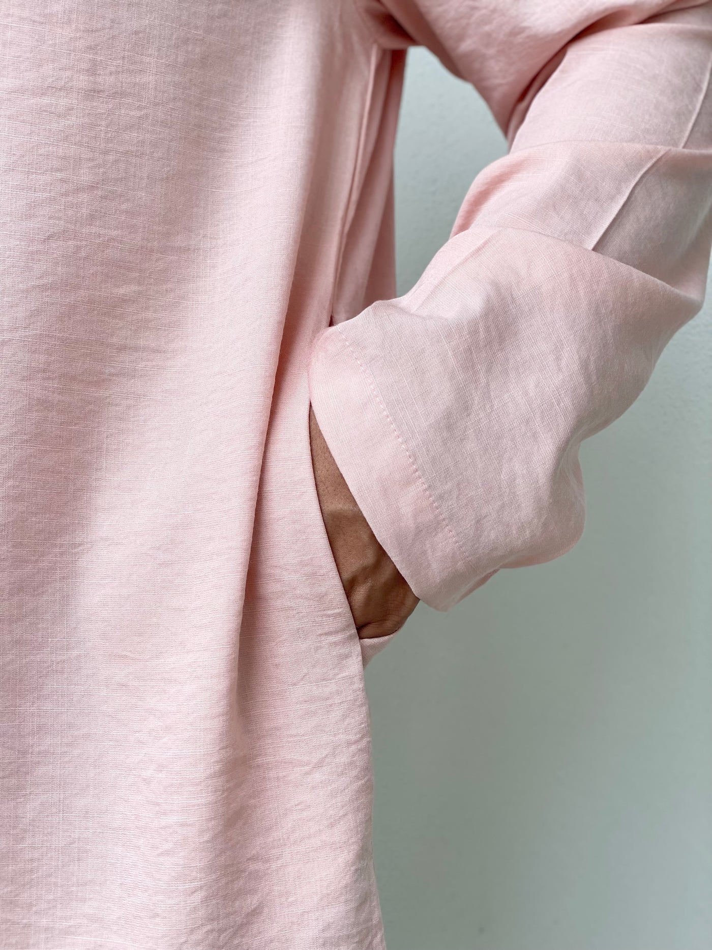 BUDI Teluk Belanga Kurta in Pink