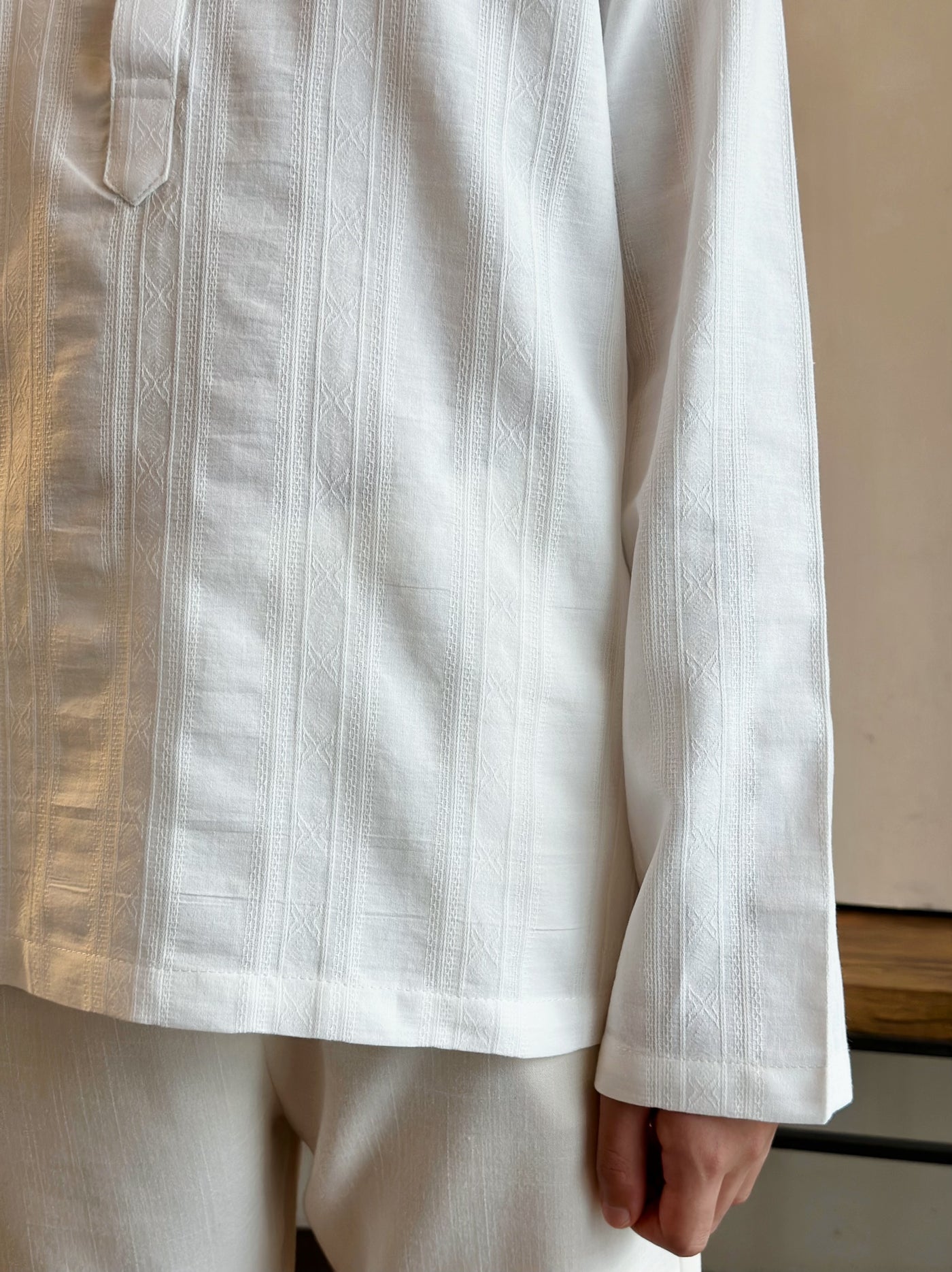 AMAR Kurta in White