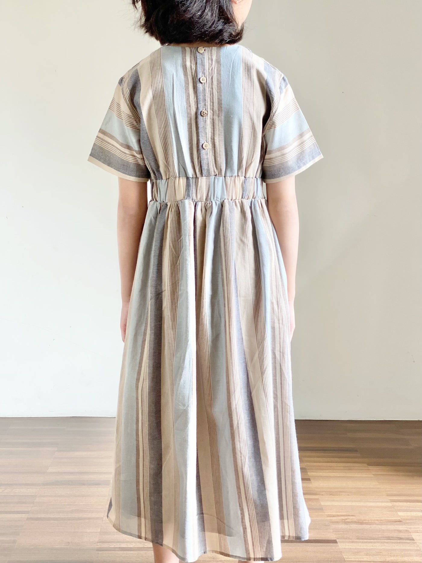 NIGHTINGALE Multi-stripes Maxi Dress