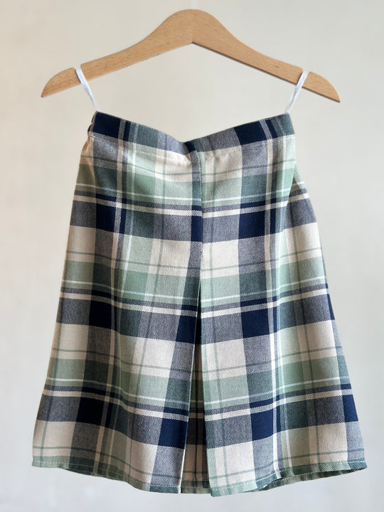 AYUB Instant Pelikat Style Samping in Green Plaid