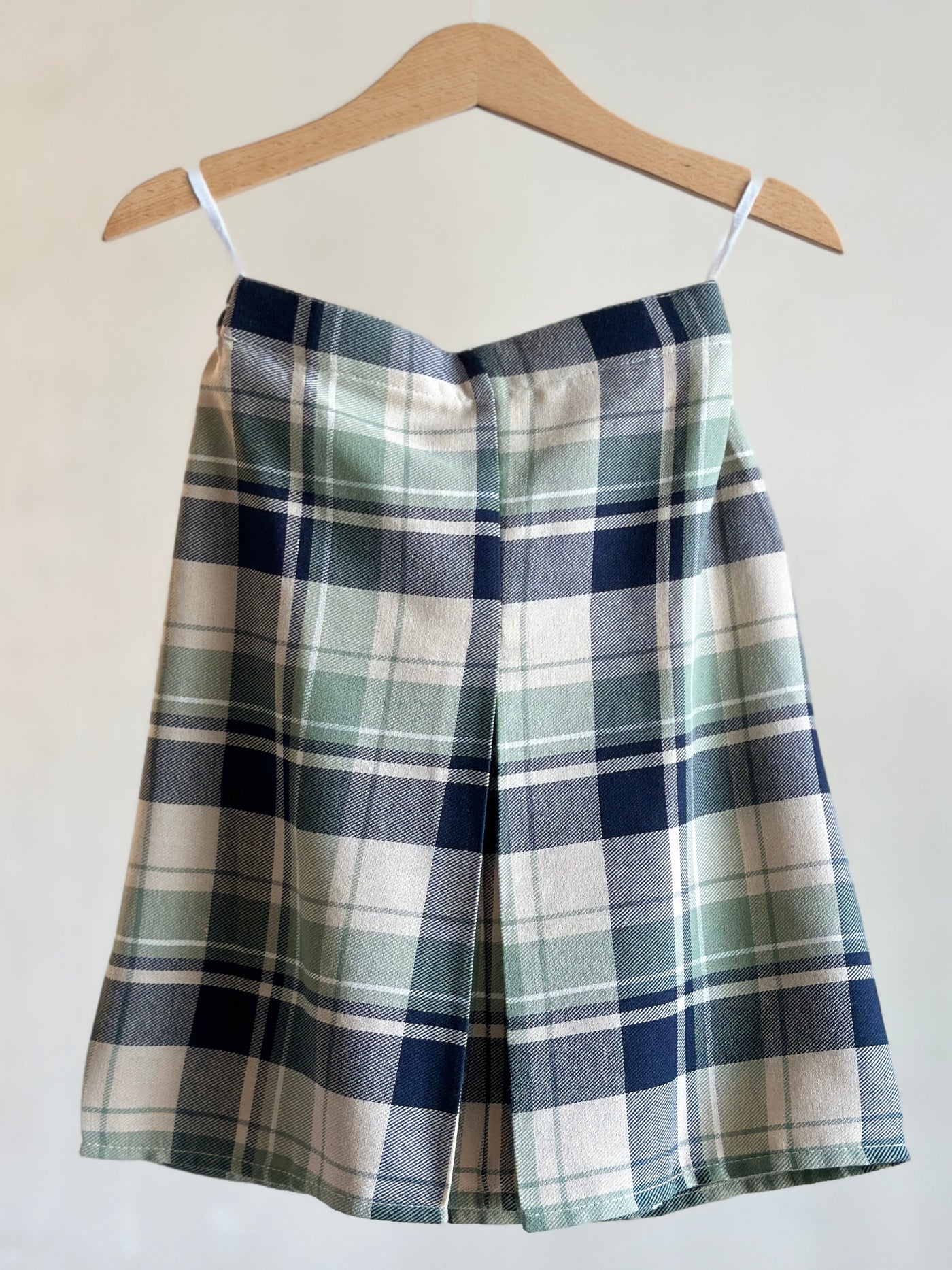AYUB Instant Pelikat Style Samping in Green Plaid