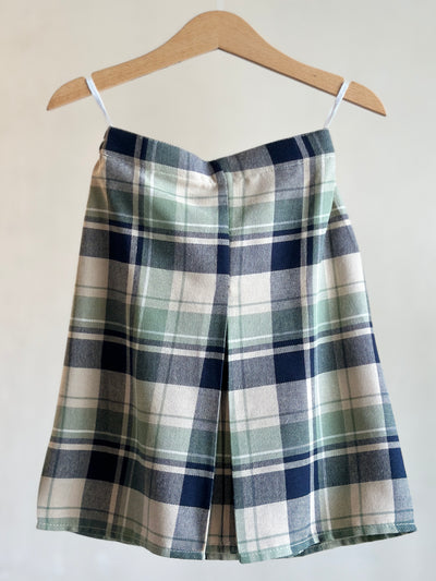 AYUB Instant Pelikat Style Samping in Green Plaid