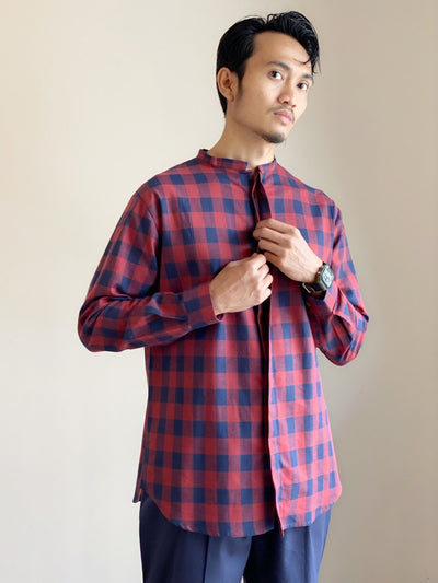 ILHAM Kurta Set in Checks