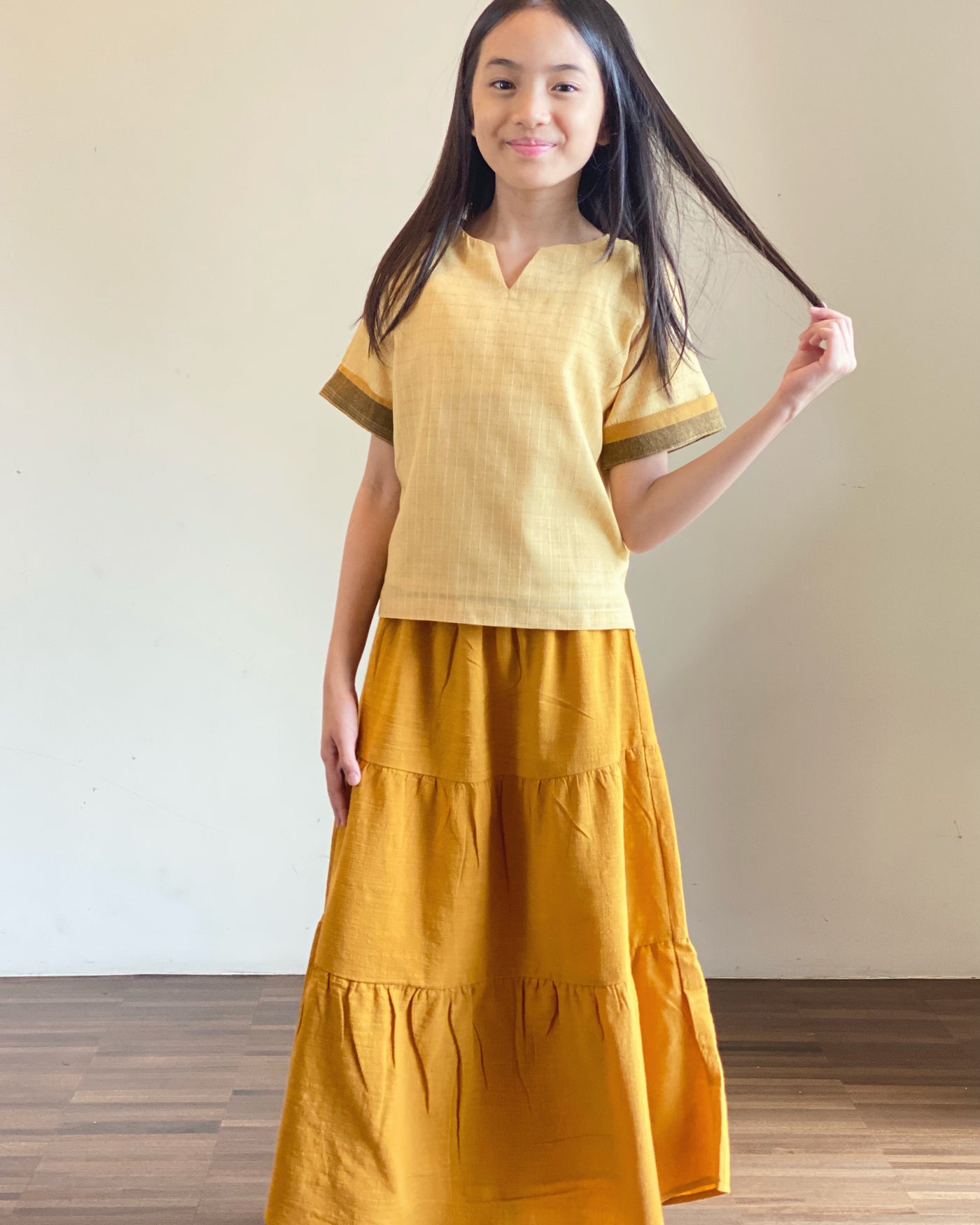 VIOLA Tiered Skirt