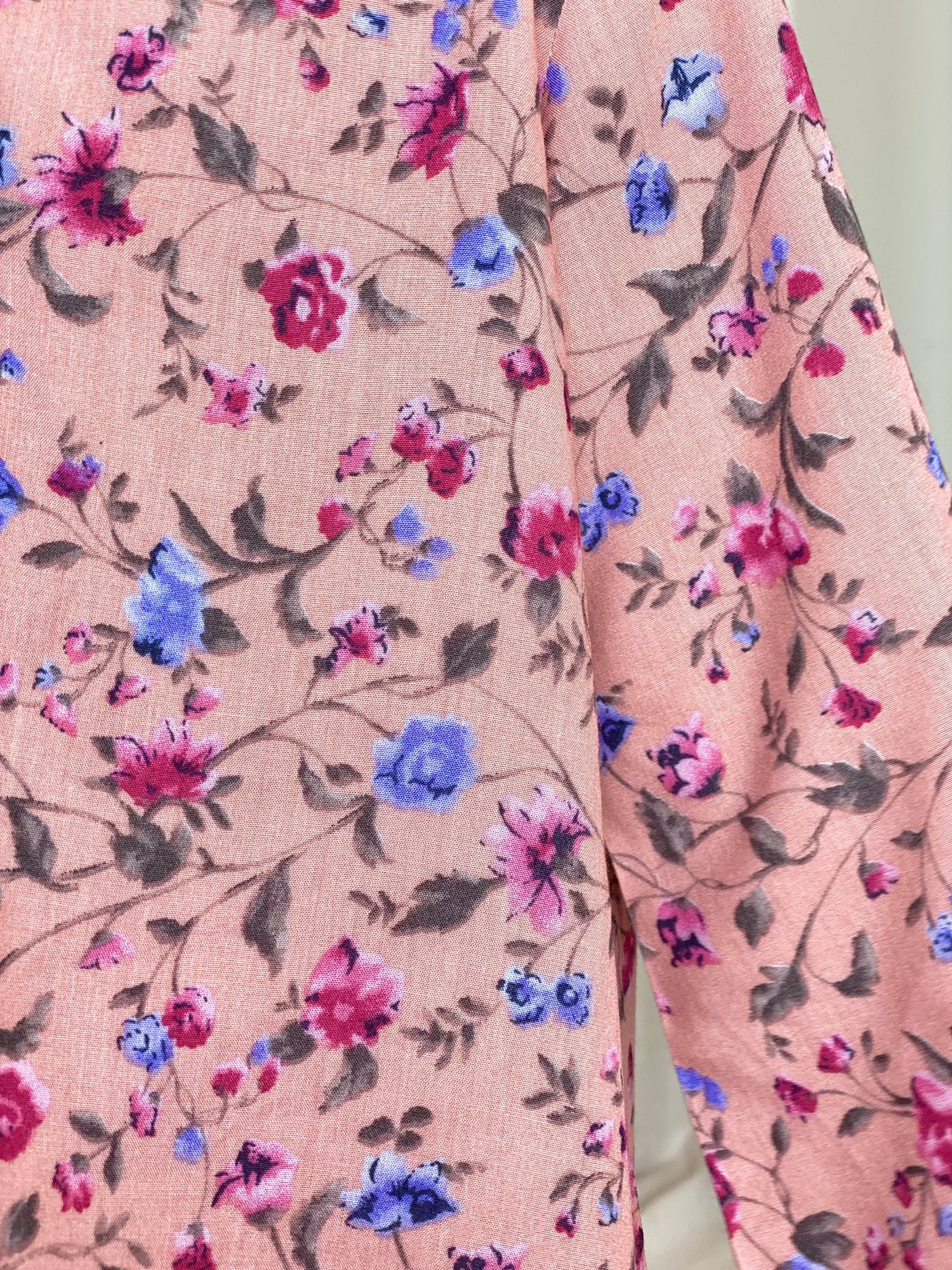 NIRMALA Modern Kurung Set in Pink Floral