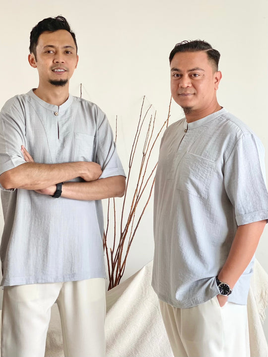 JENTAYU Kurta in Grey
