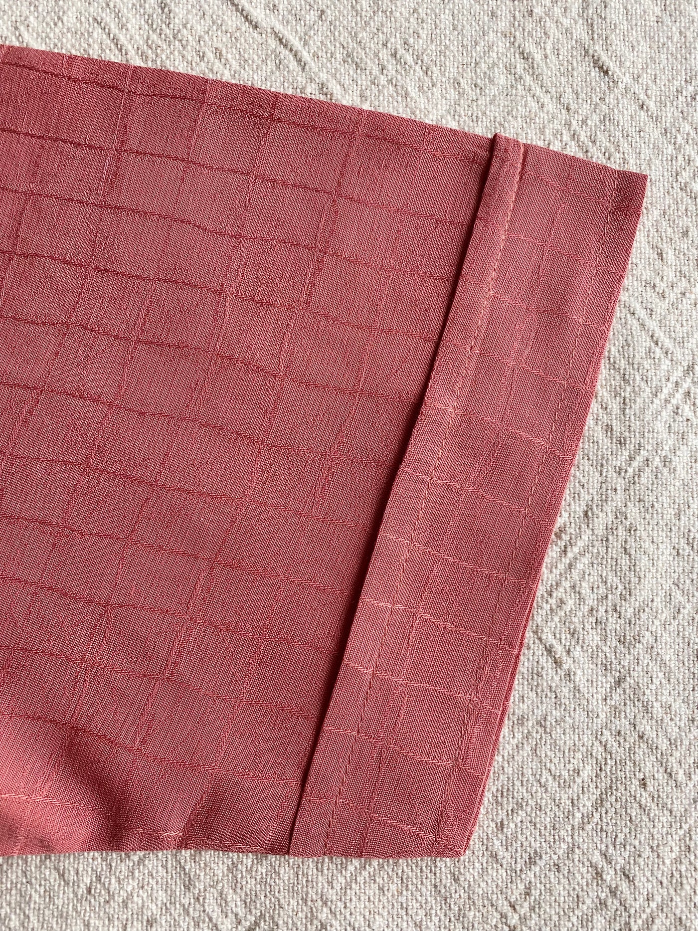 PAWANA Kurta in Persian Red
