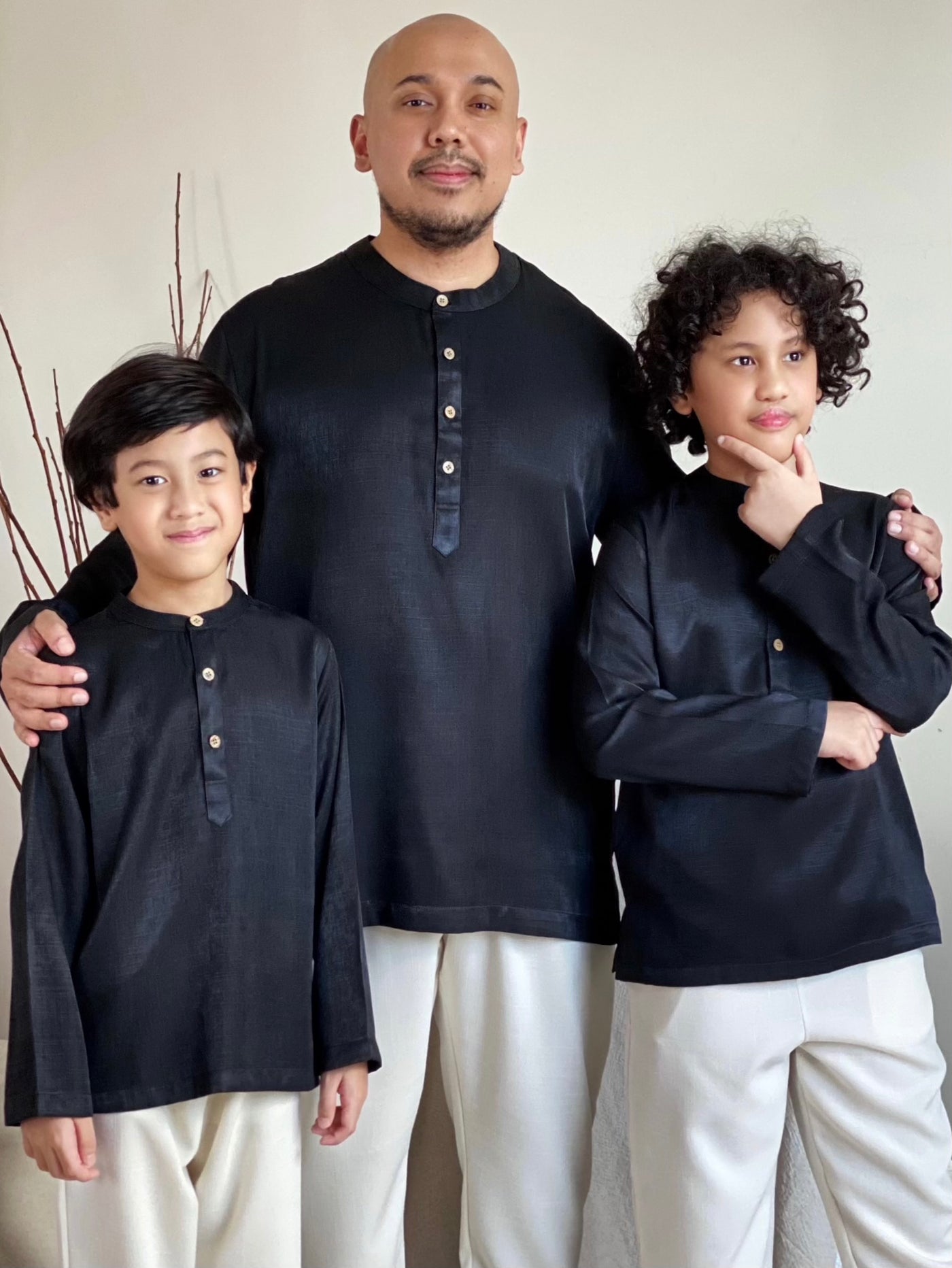 AMAR Kurta in Black