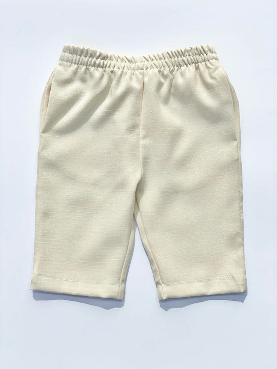 BENJI Unisex Lounge Pants in Ivory