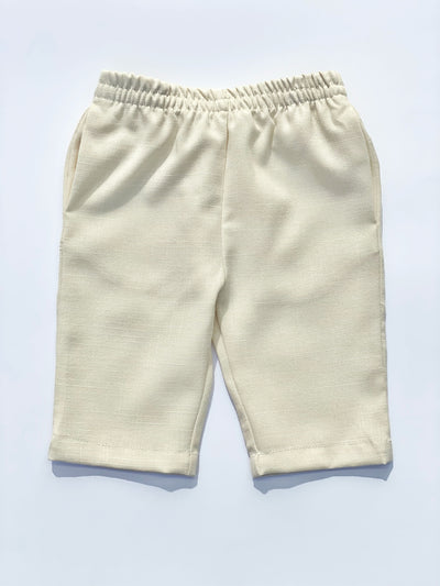BENJI Unisex Lounge Pants in Ivory