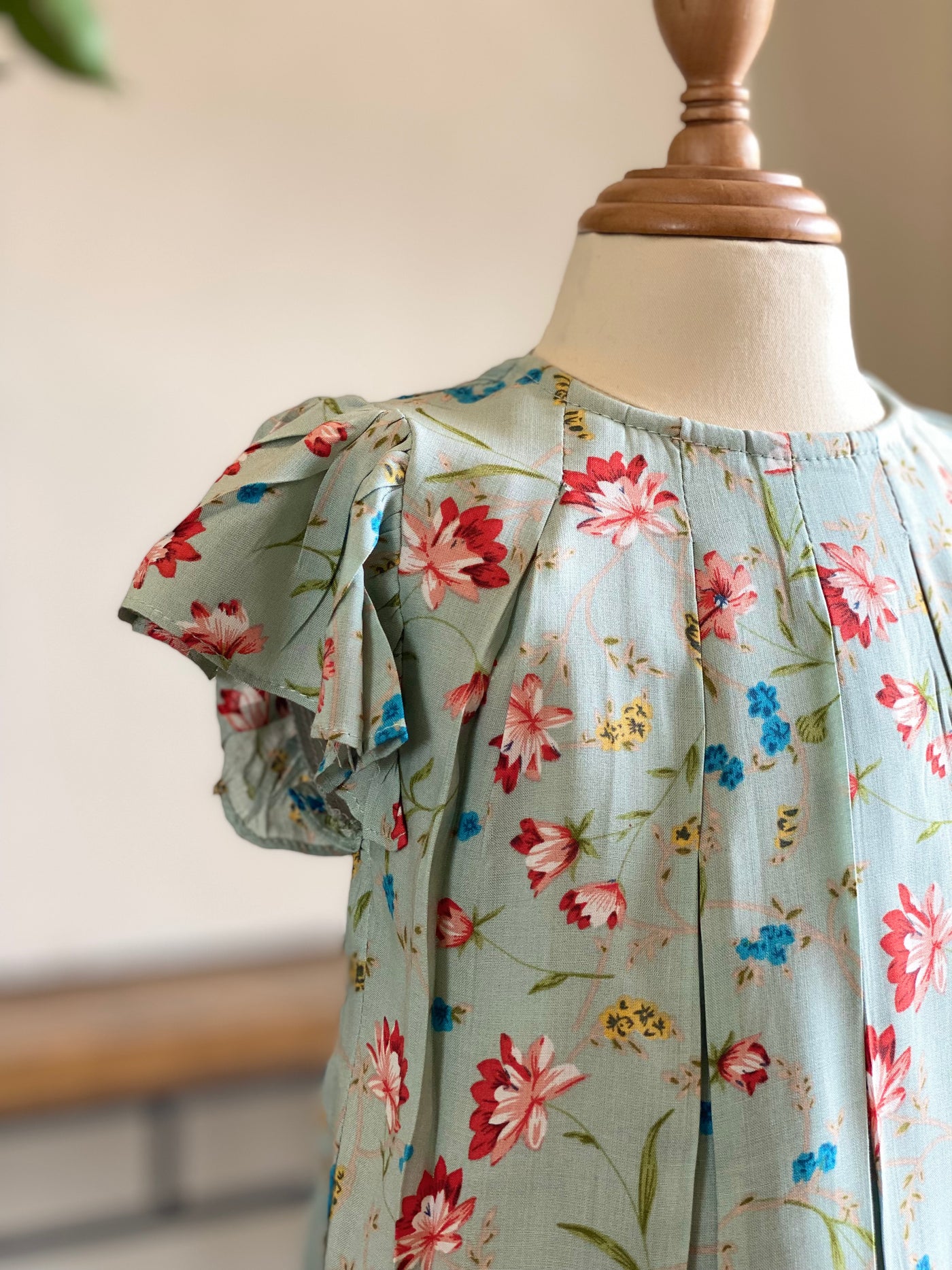 KUNTUM Baby’s Modern Kurung Set in Meadow