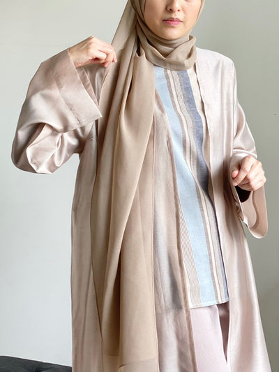 Hazel Lightweight-Sheer Overcoat
