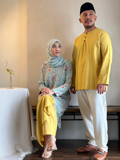 EMBUN Long Kurung Set in Meadow