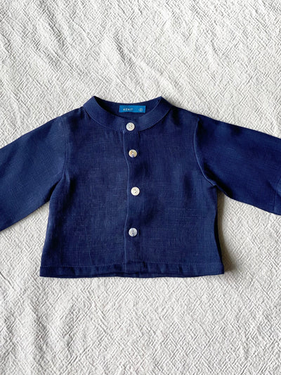 PUJANGGA Kurta in Navy Blue