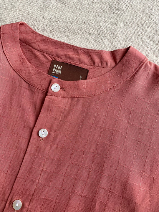 PAWANA Kurta in Persian Red