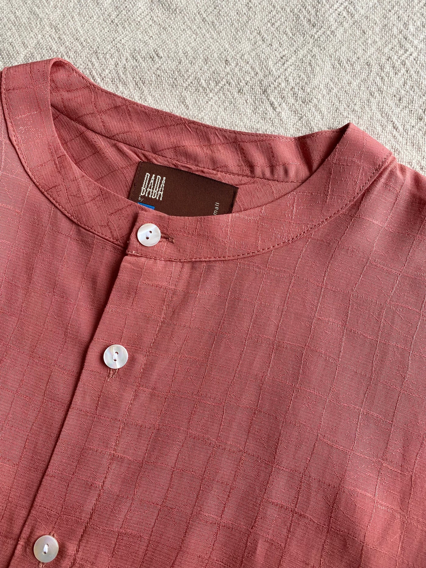 PAWANA Kurta in Persian Red