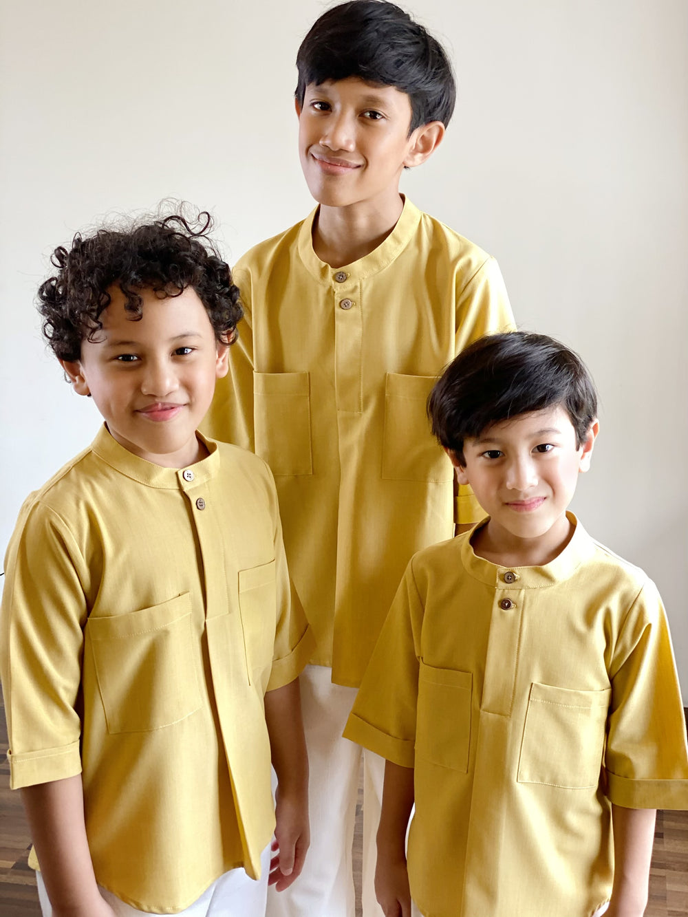 ALI Pocket Kurta in Honey