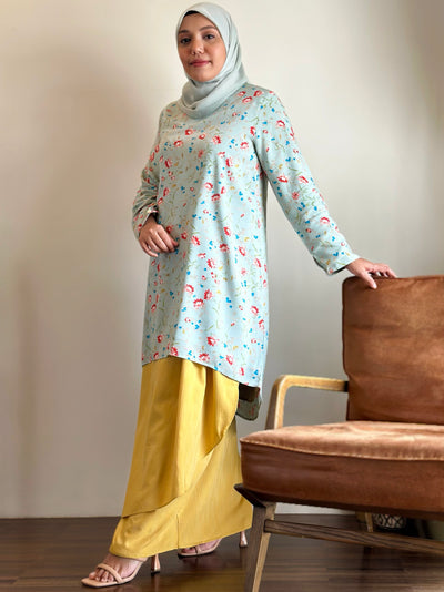 EMBUN Long Kurung Set in Meadow