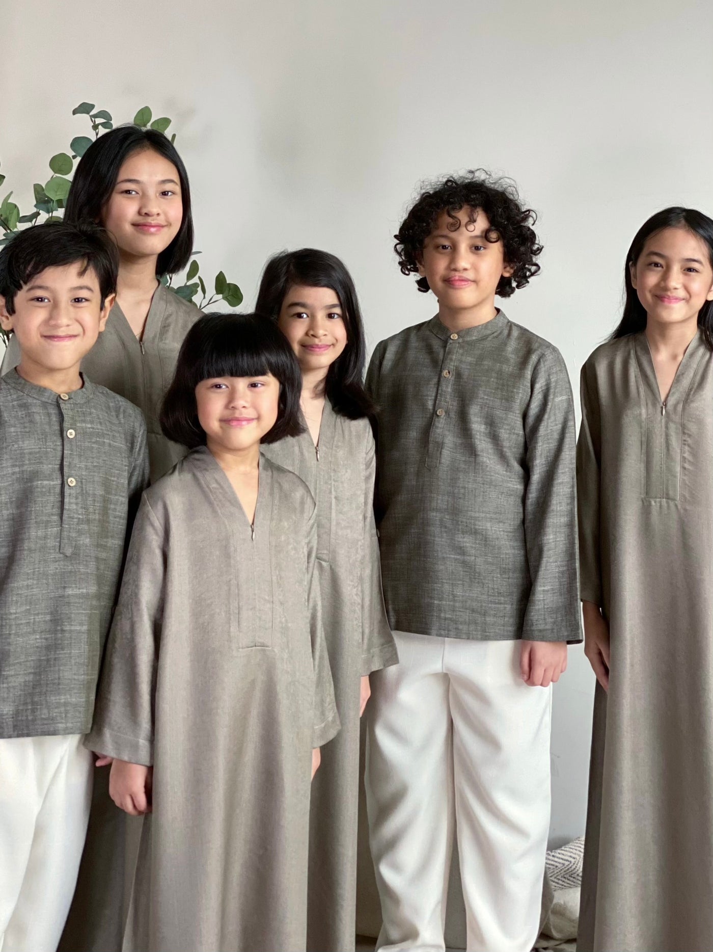 AMAR Kurta in Mud Green