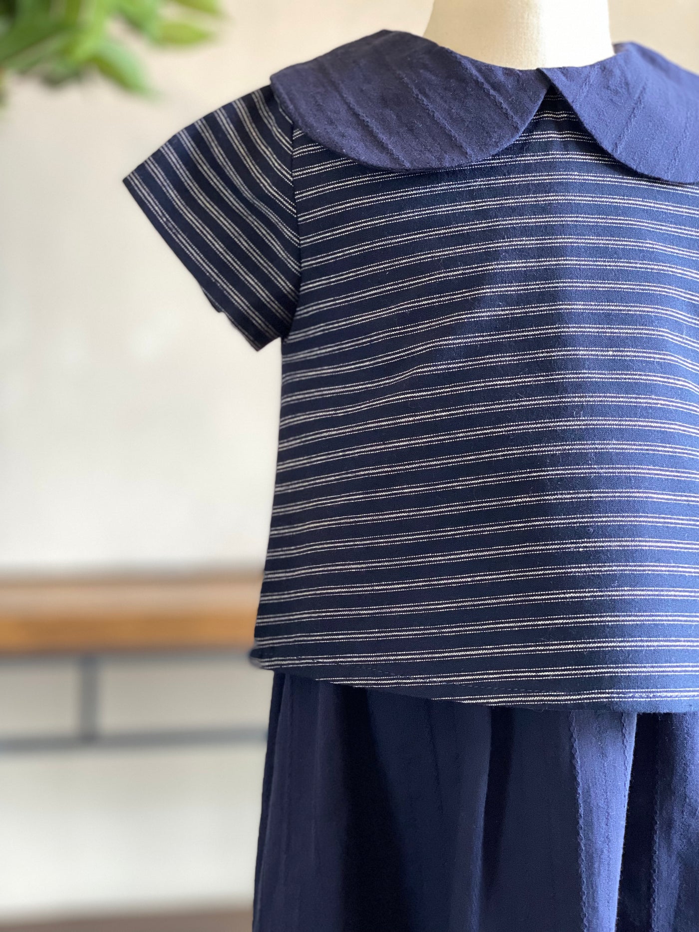 ARA Baby's Mini Kurung Set in Navy