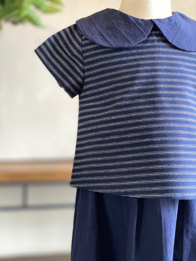 ARA Baby's Mini Kurung Set in Navy