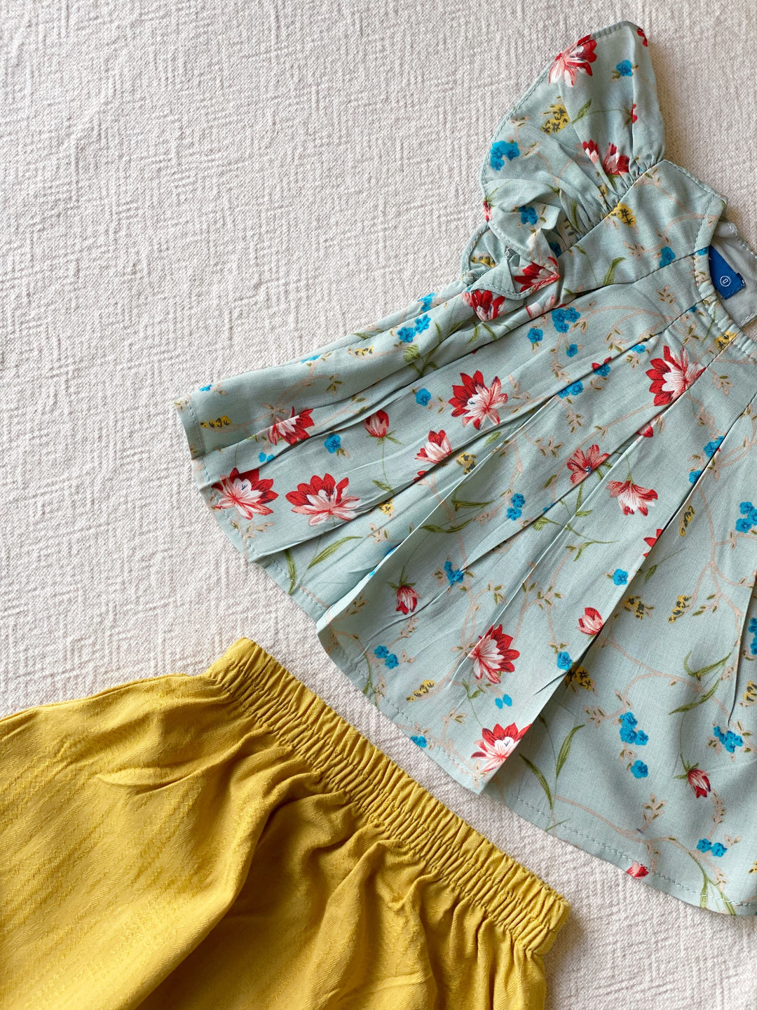 KUNTUM Baby’s Modern Kurung Set in Meadow