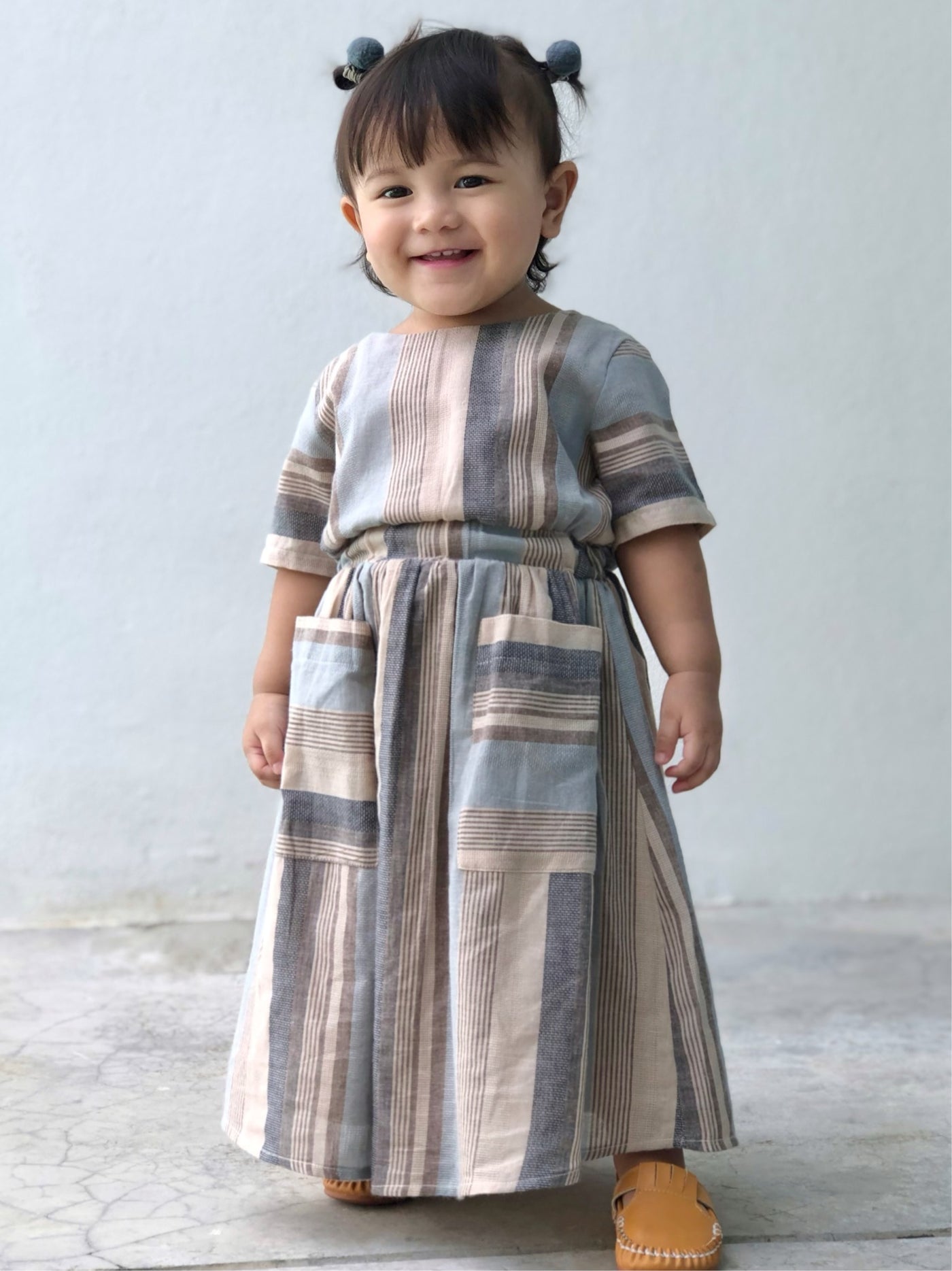 NIGHTINGALE Multi-stripes Maxi Dress