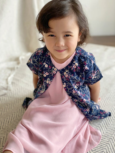 AZALEA Flowy Dress with Overcoat Set