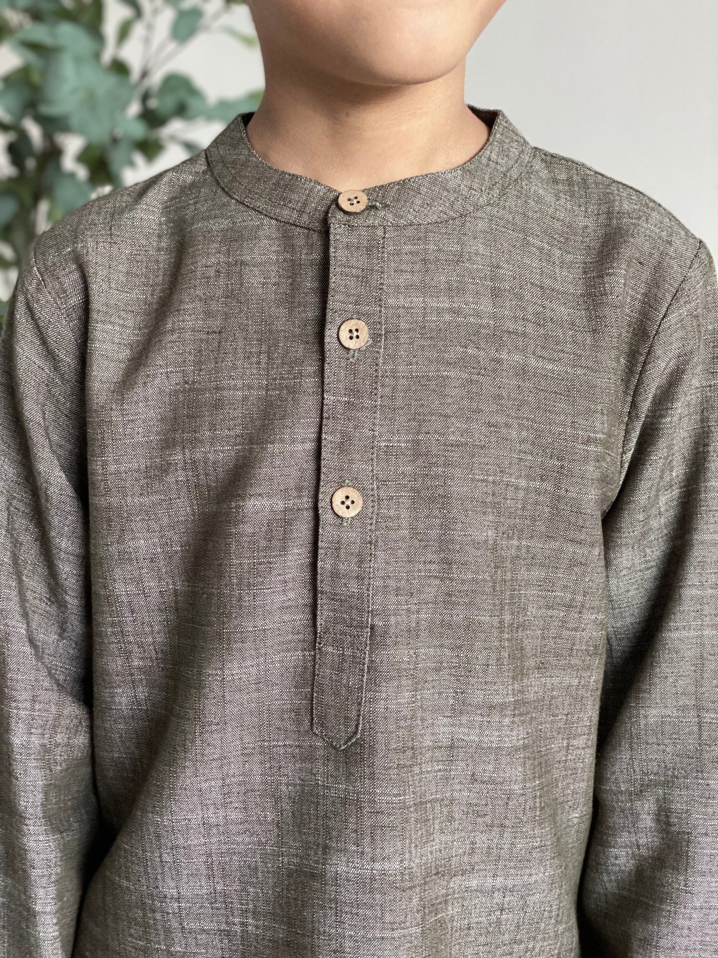 AMAR Kurta in Mud Green