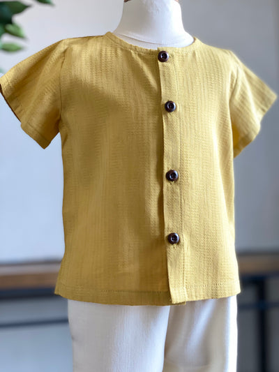 UMAR Unisex Baby’s Kurta in Dandelion