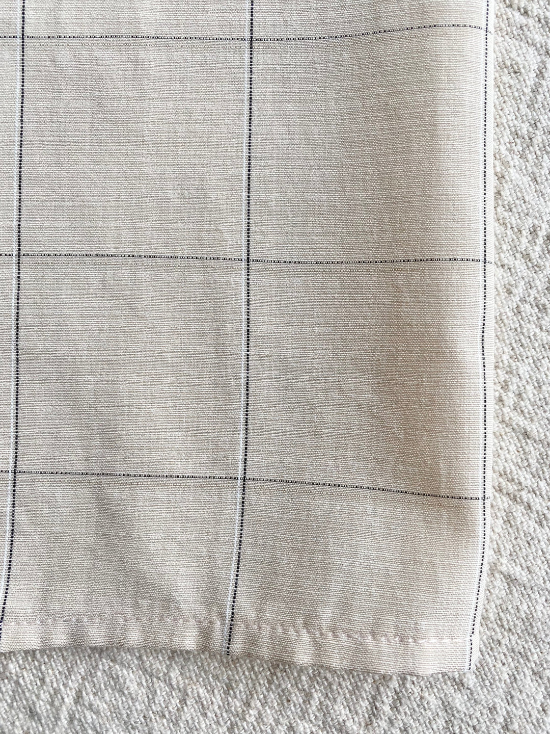 AYUB Instant Pelikat Style Samping in Ivory Windowpane