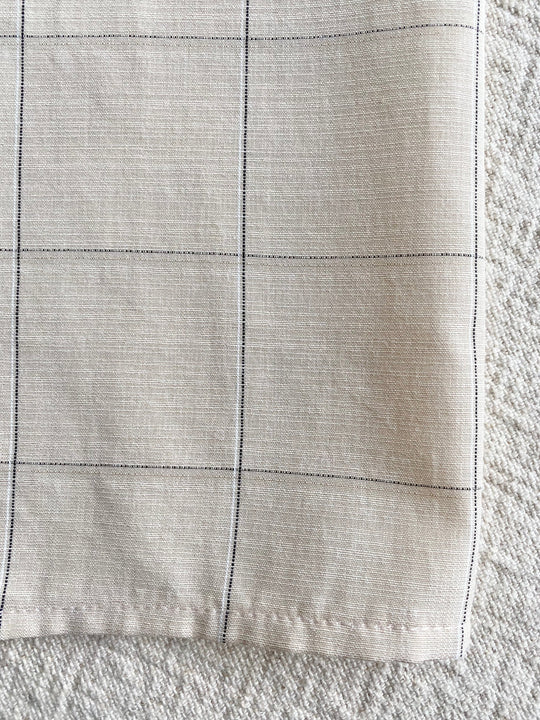 AYUB Instant Pelikat Style Samping in Ivory Windowpane