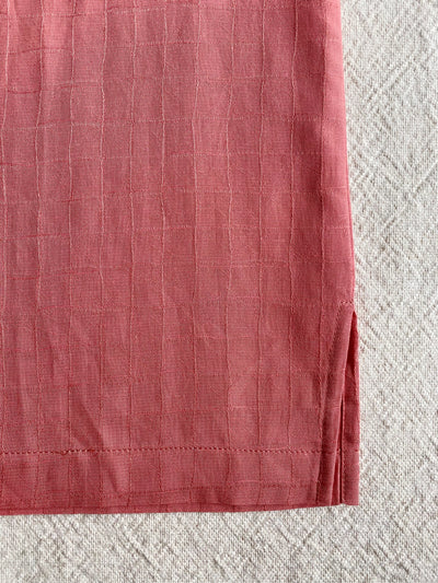 PUJANGGA Kurta in Persian Red