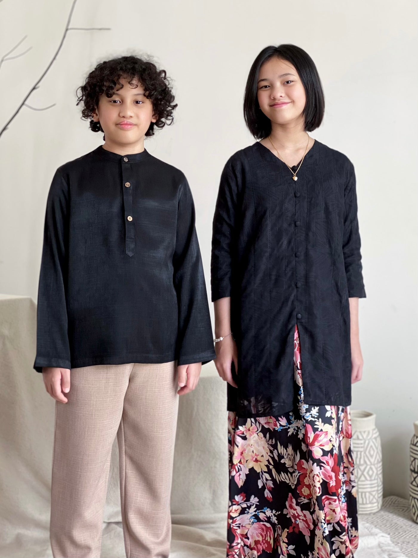 AMAR Kurta in Black