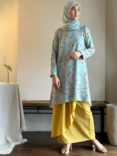 EMBUN Long Kurung Set in Meadow