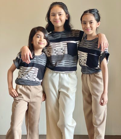 BENJI Unisex Lounge Pants in Ivory