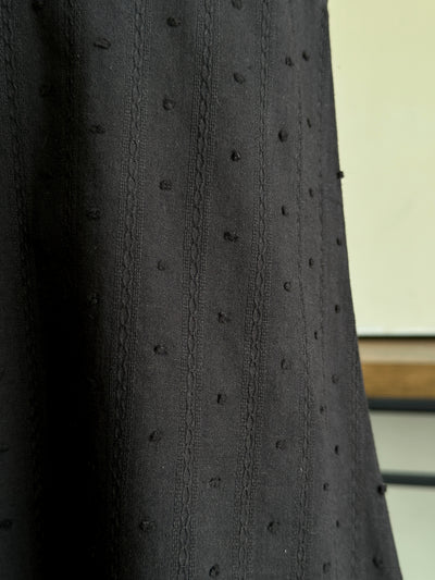 IXORA Baby's Dress with Bolero Set in Black Bloom