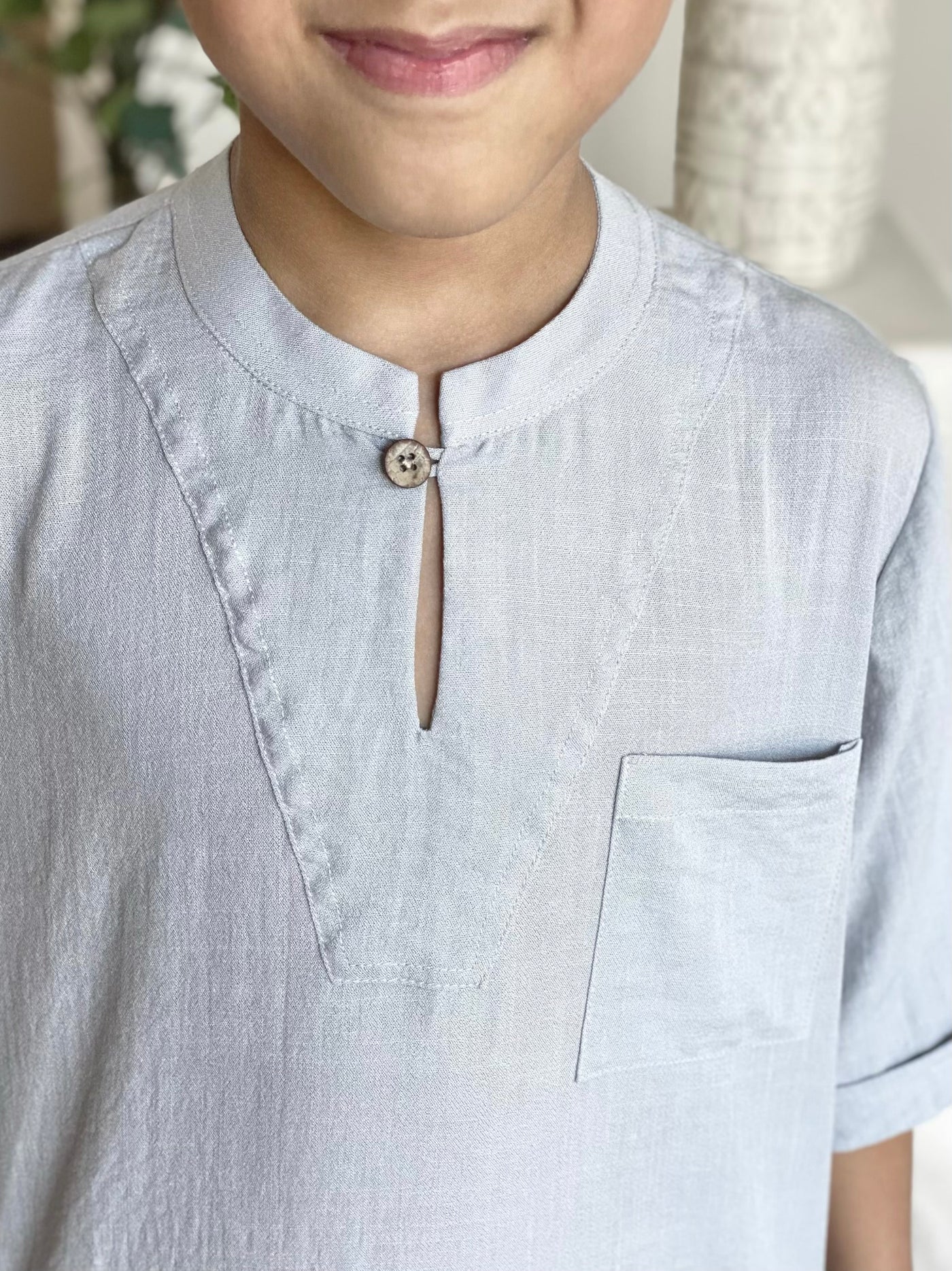 SENTOSA Kurta in Grey