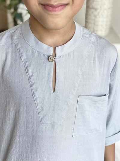 SENTOSA Kurta in Grey