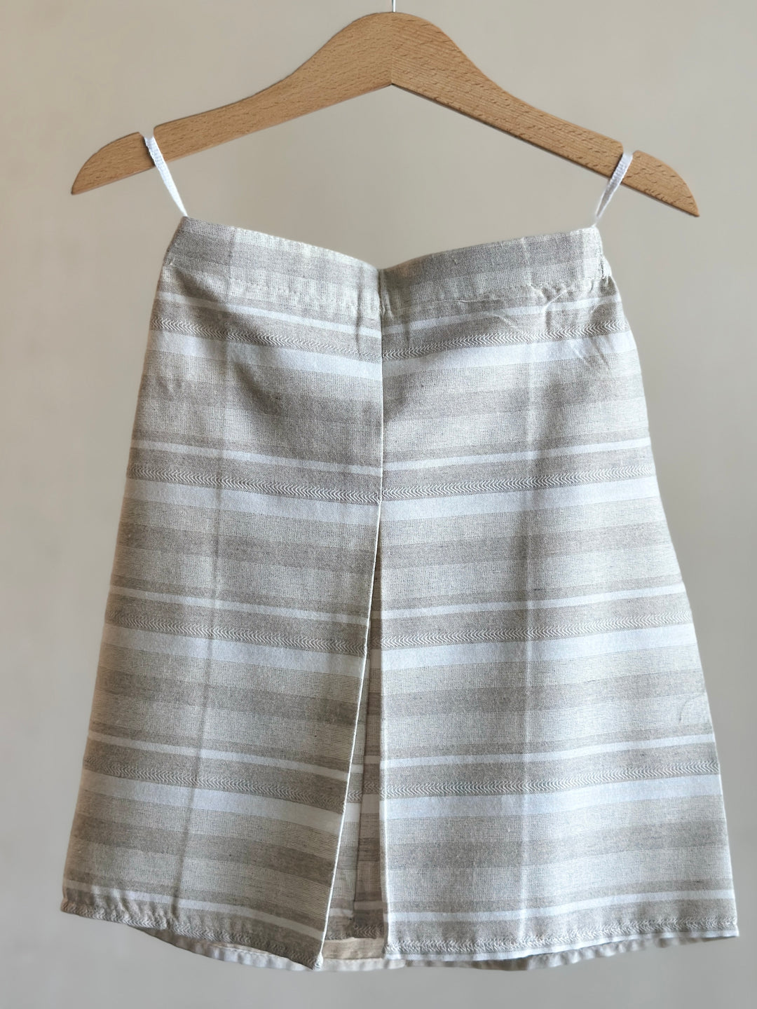 AYUB Instant Pelikat Style Samping in Grey Stripes