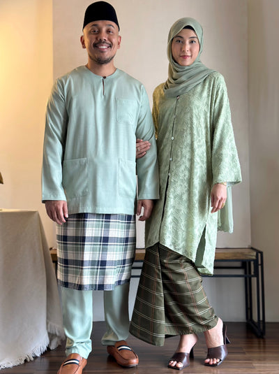 ANGGUN Kebarung Set in Olive