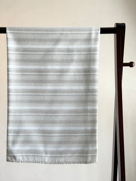IDRIS Pelikat Style Samping in Grey Stripes