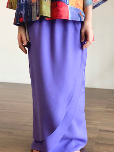 KARTIKA Modern Kurung Set in Purple