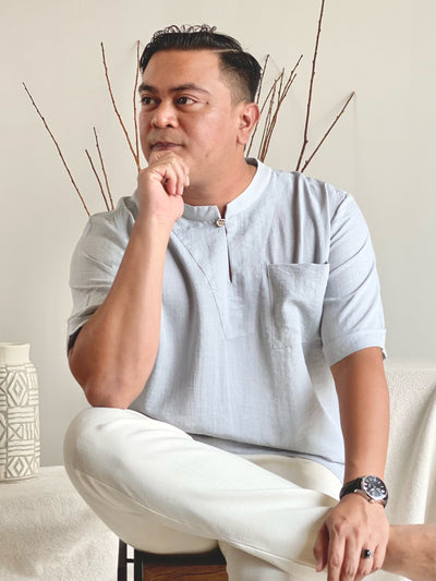JENTAYU Kurta in Grey