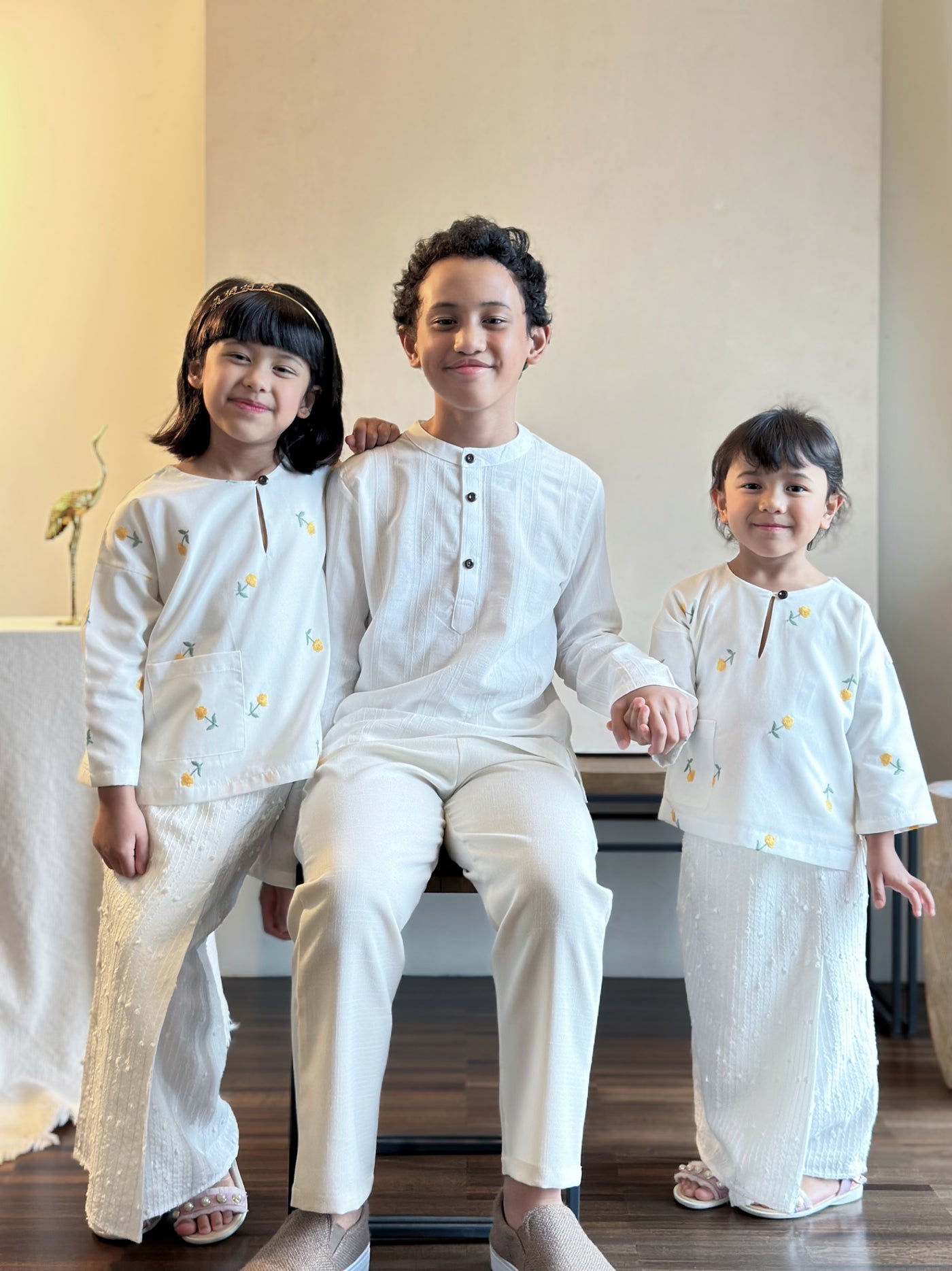 AMAR Kurta in White
