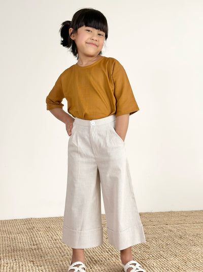 SUKI Cotton Blouse in Copper