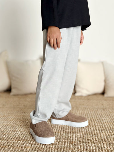 BENJI Unisex Lounge Pants in Stone
