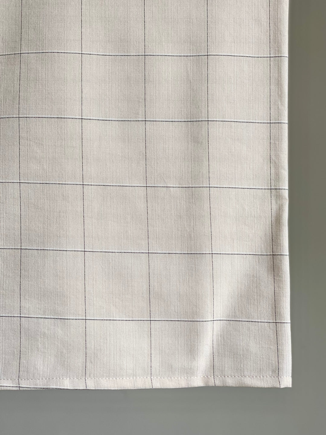 IDRIS Pelikat Style Samping in Ivory Windowpane