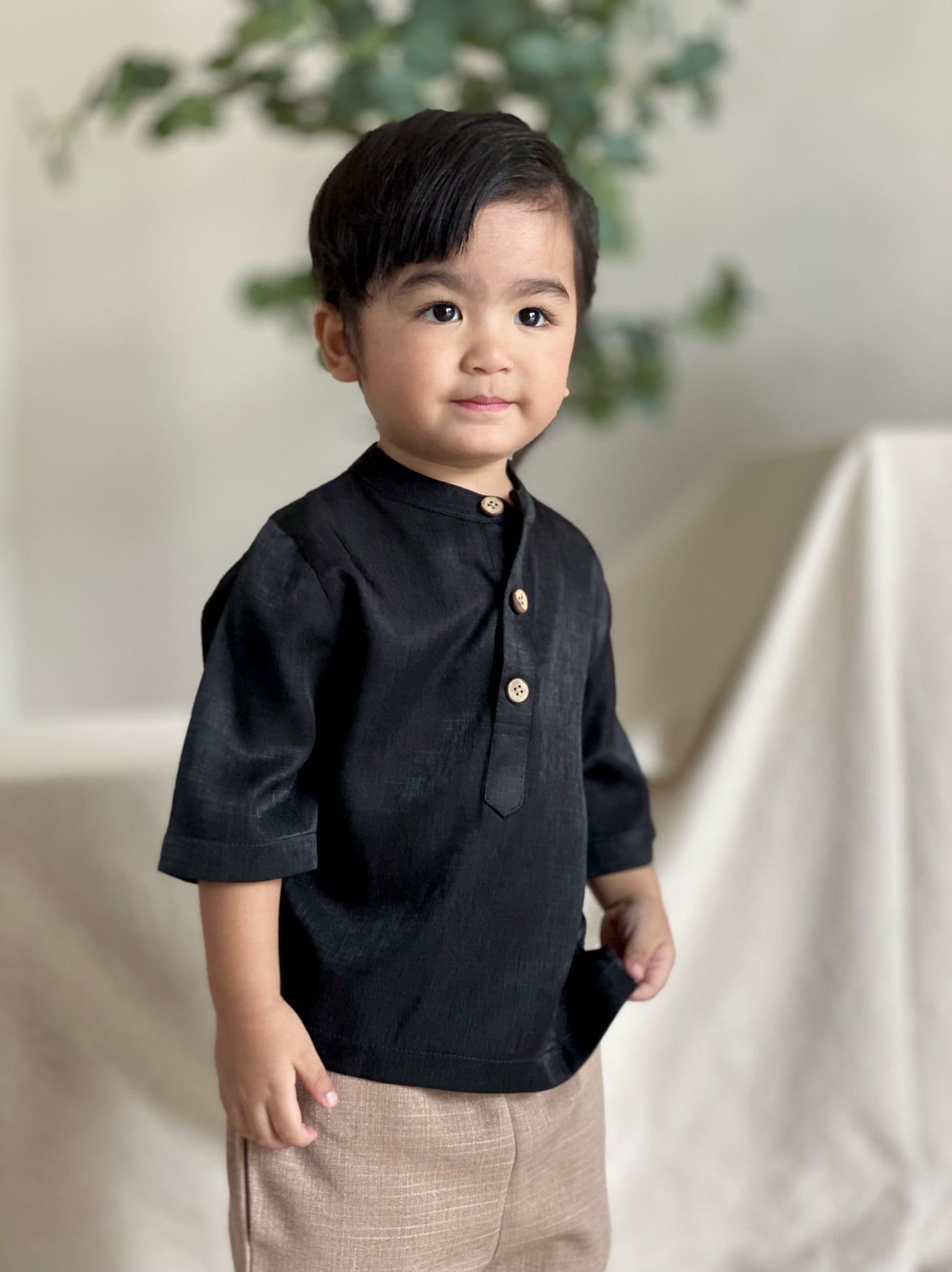 AMAR Kurta in Black