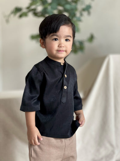 AMAR Kurta in Black